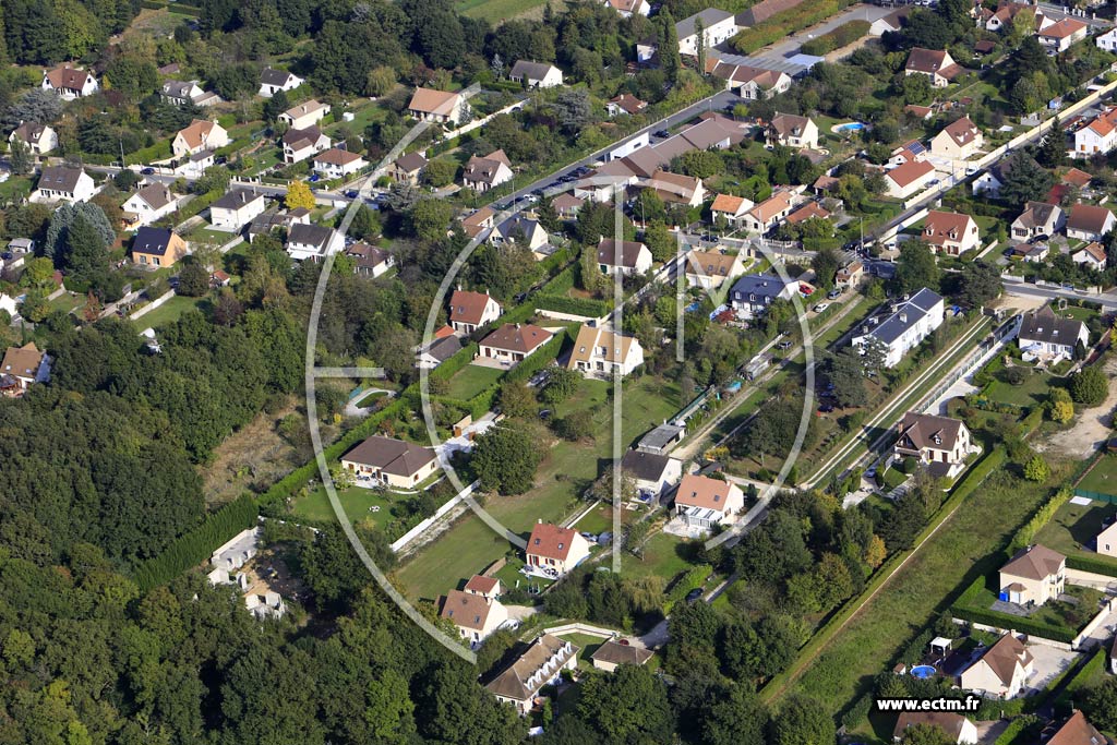 Photo arienne de Saint-Fargeau-Ponthierry (Saint-Fargeau)