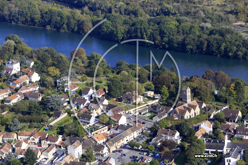Photo arienne de Saint-Fargeau-Ponthierry (Saint-Fargeau)
