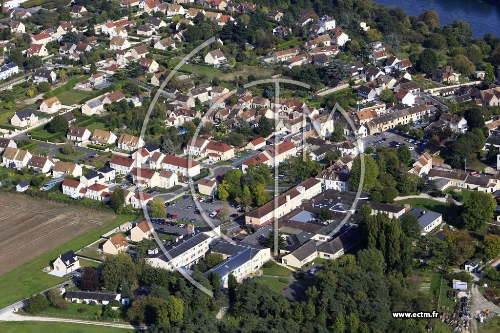 Photo arienne de Saint-Fargeau-Ponthierry (Saint-Fargeau)