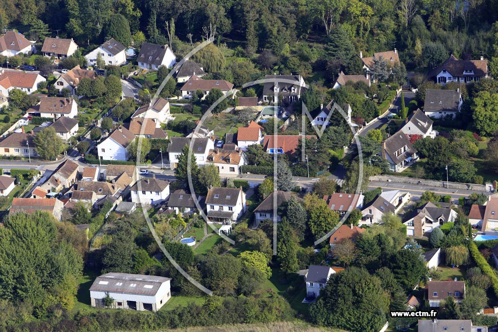 Photo arienne de Saint-Fargeau-Ponthierry (Saint-Fargeau)