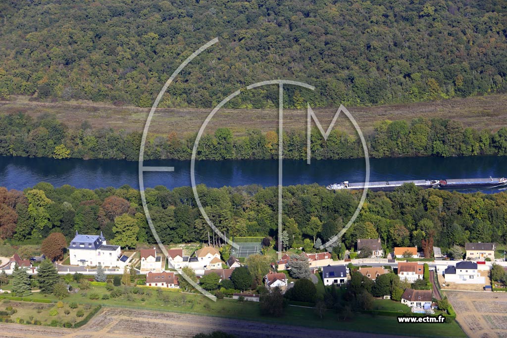 Photo arienne de Saint-Fargeau-Ponthierry (Tilly)