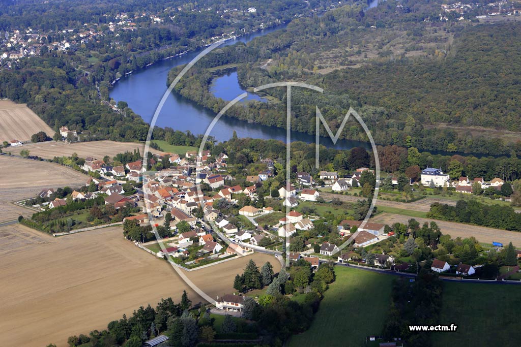 Photo arienne de Saint-Fargeau-Ponthierry (Tilly)
