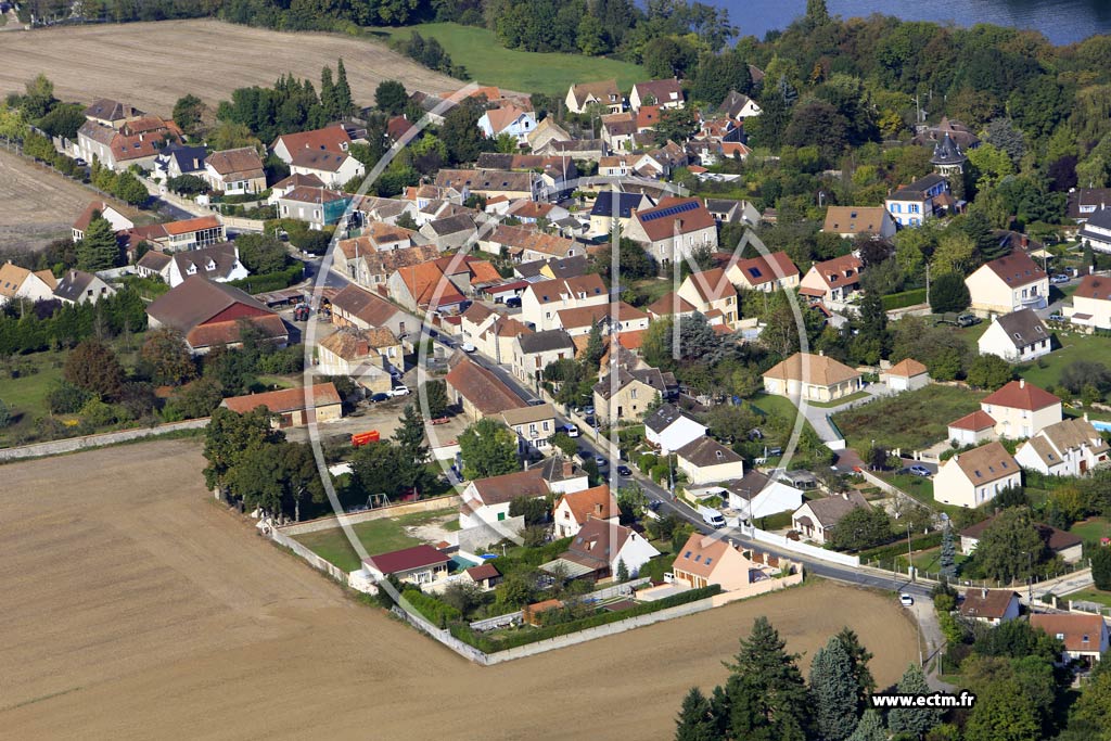 Photo arienne de Saint-Fargeau-Ponthierry (Tilly)