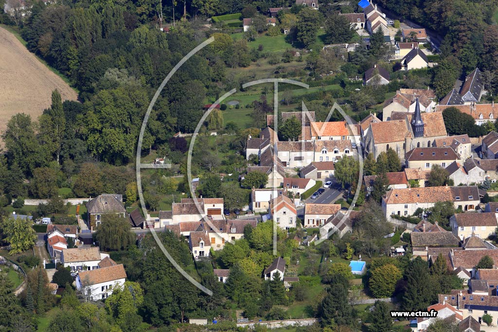 Photo arienne de Saint-Mry