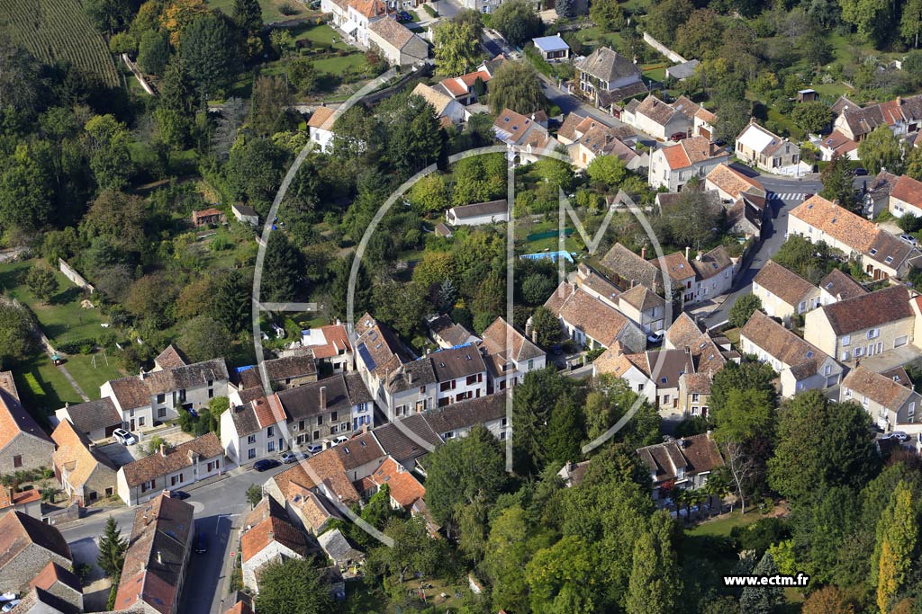 Photo arienne de Saint-Mry