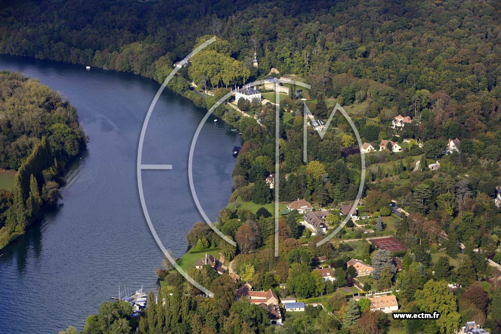 Photo arienne de Seine-Port (Croix Fontaine)