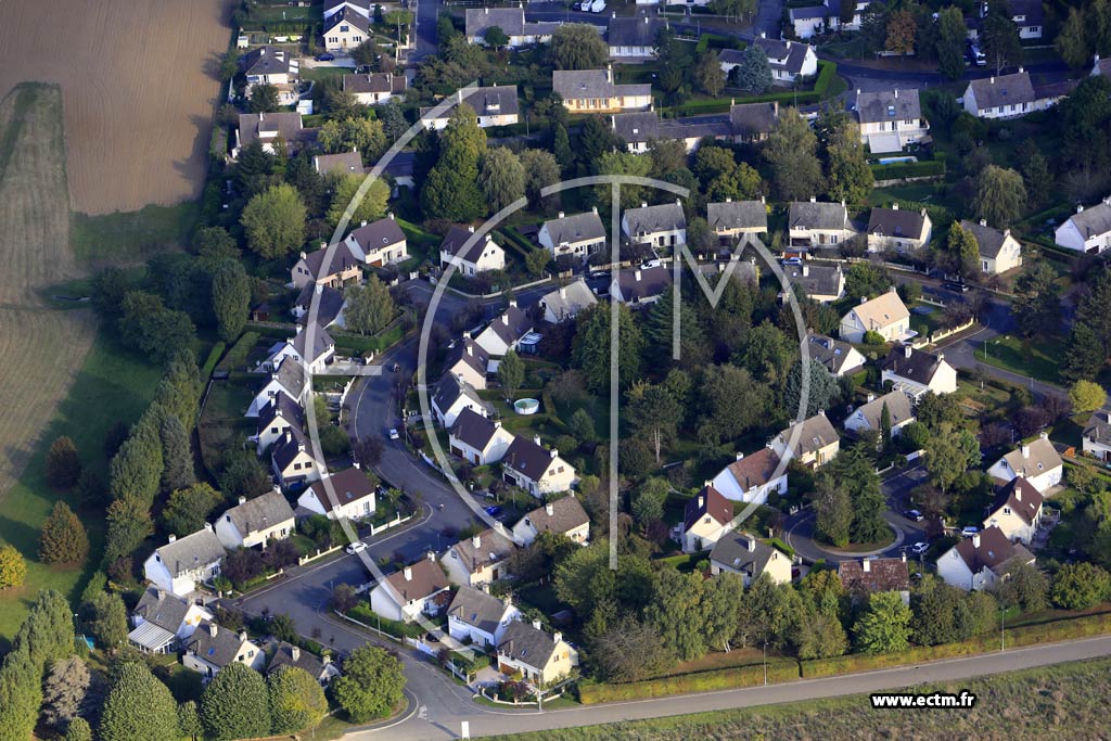 Photo arienne de Vert-Saint-Denis (la Butte aux Fves)
