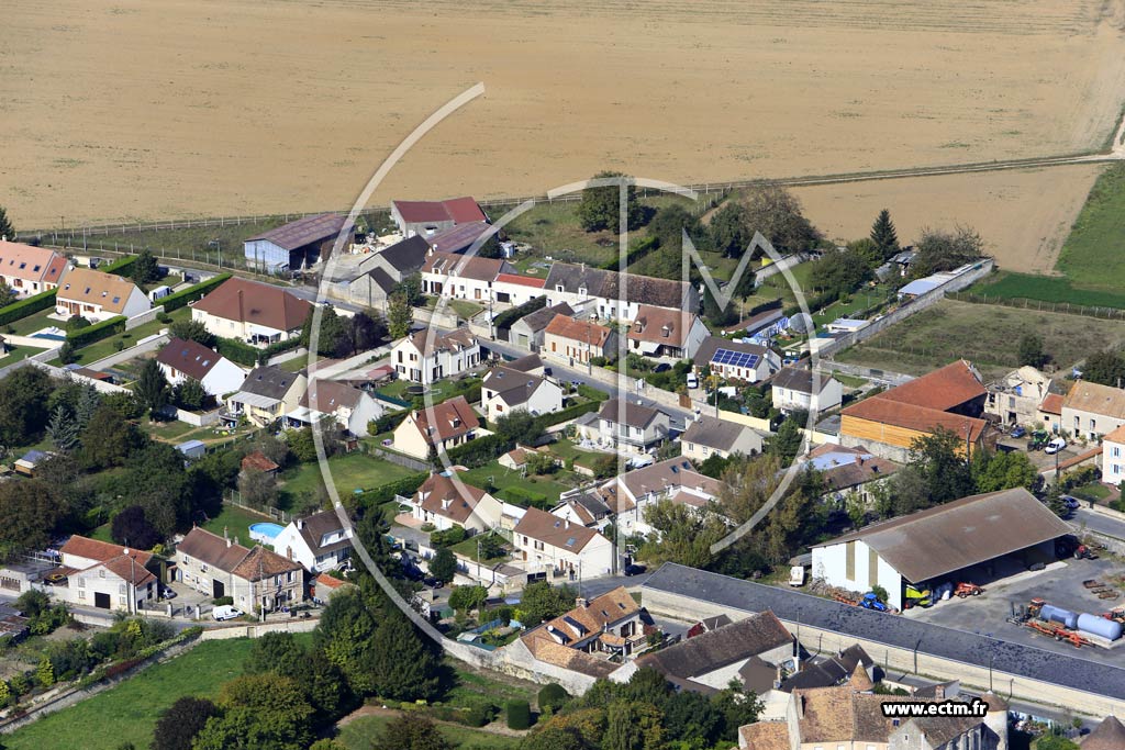 Photo arienne de Vert-Saint-Denis (Pouilly le Fort)