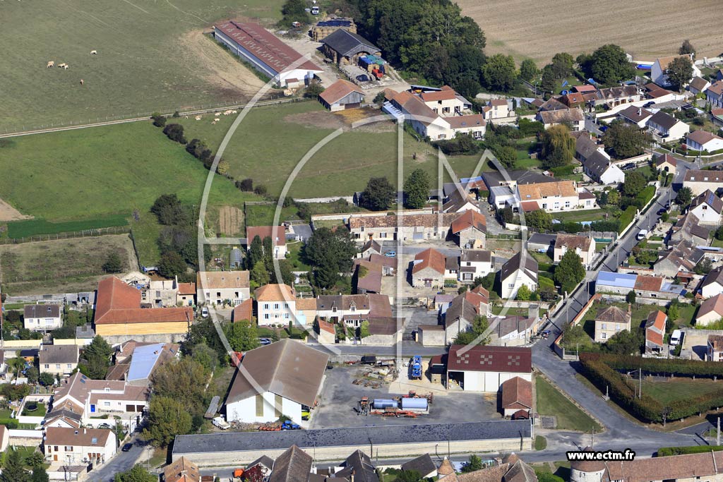 Photo arienne de Vert-Saint-Denis (Pouilly le Fort)