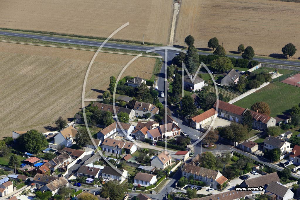 Photo arienne de Vert-Saint-Denis (Pouilly le Fort)