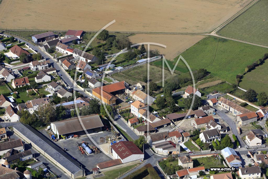 Photo arienne de Vert-Saint-Denis (Pouilly le Fort)