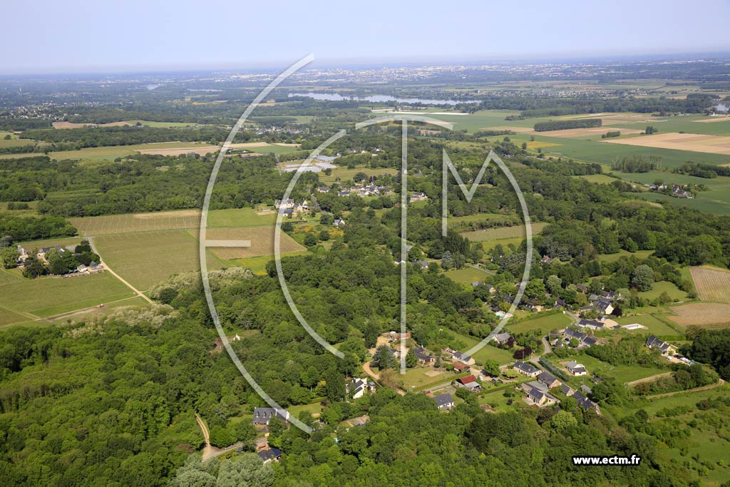 Photo arienne de Blaison-Gohier (le Haut Cheman)