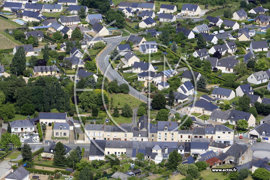 Photo arienne de Brissac-Quinc (Quinc)
