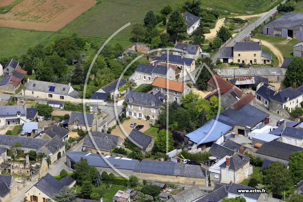 Photo arienne de Chavagnes (Mill)