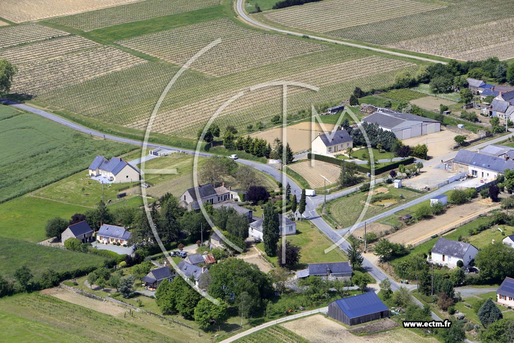 Photo arienne de Faye-d'Anjou (Vallette)