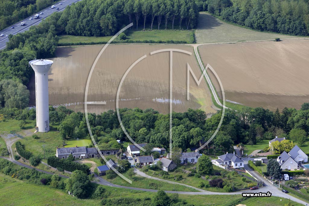 Photo arienne de Juign-sur-Loire (la Claie Brunette)