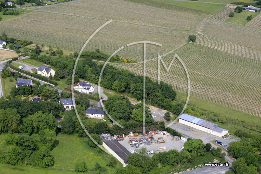 Photo arienne de Juign-sur-Loire (Mongilet)