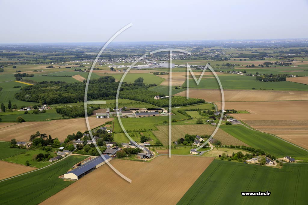 Photo arienne de Les Alleuds (les Hauts Bauchais)