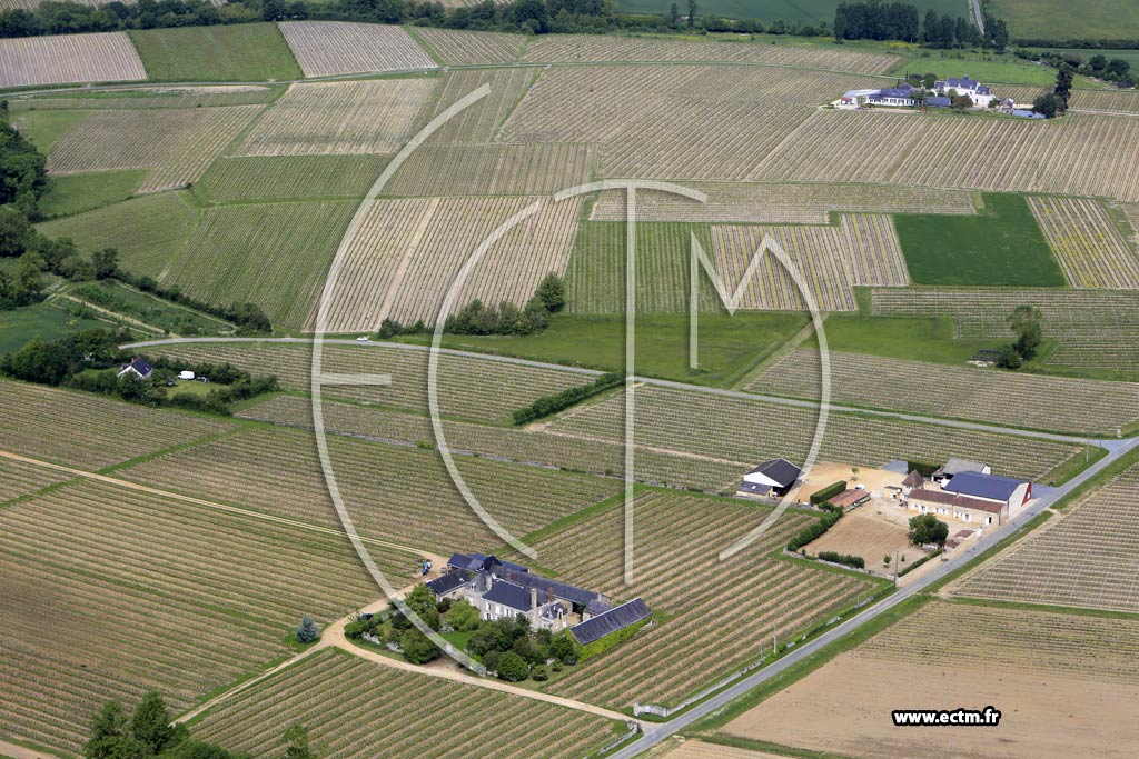 Photo arienne de Martign-Briand (les Varennes)