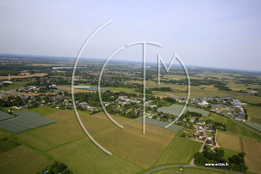 Photo arienne de Saint-Melaine-sur-Aubance (Haute Perche)