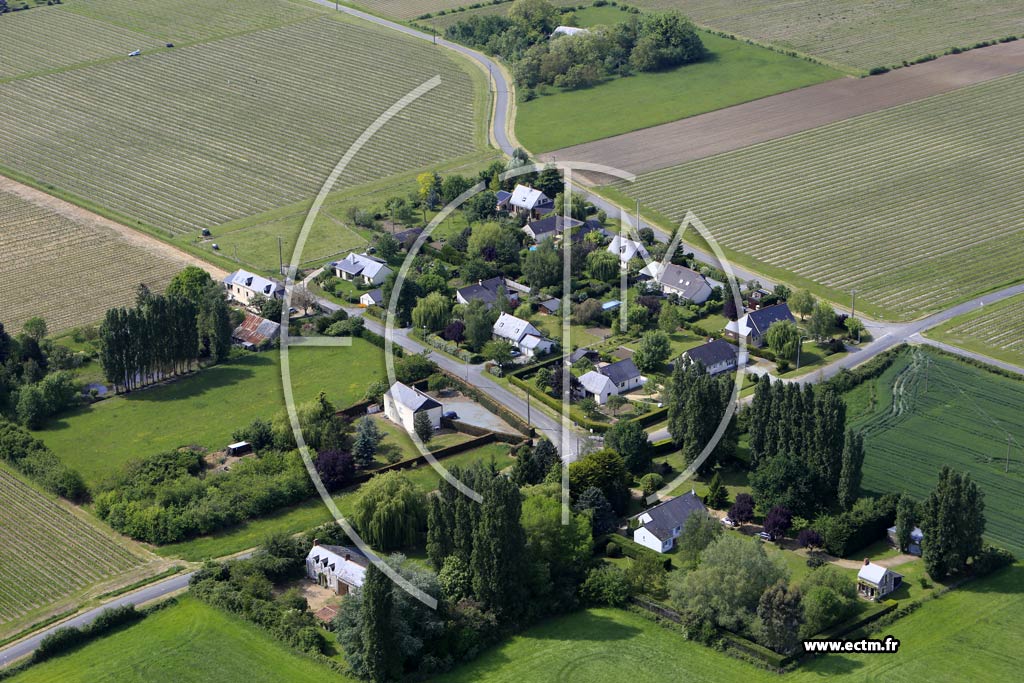 Photo arienne de Saint-Saturnin-sur-Loire (la Pture aux Boeufs)