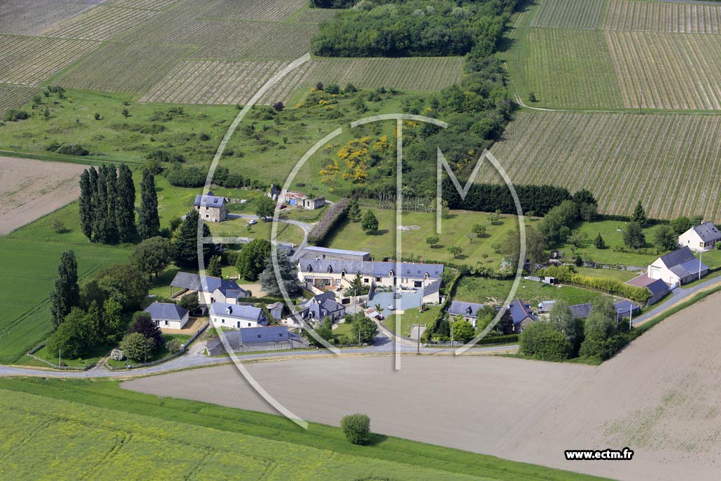 Photo arienne de Saint-Saturnin-sur-Loire (la Valinire)
