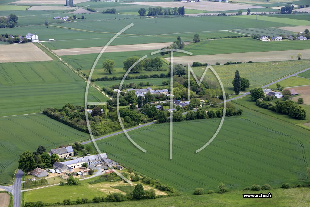 Photo arienne de Saulg-l'Hpital (le Tertre)