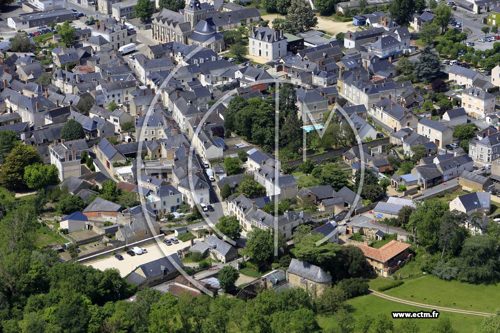 Photo arienne de Thouarc