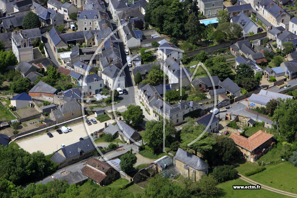 Photo arienne de Thouarc