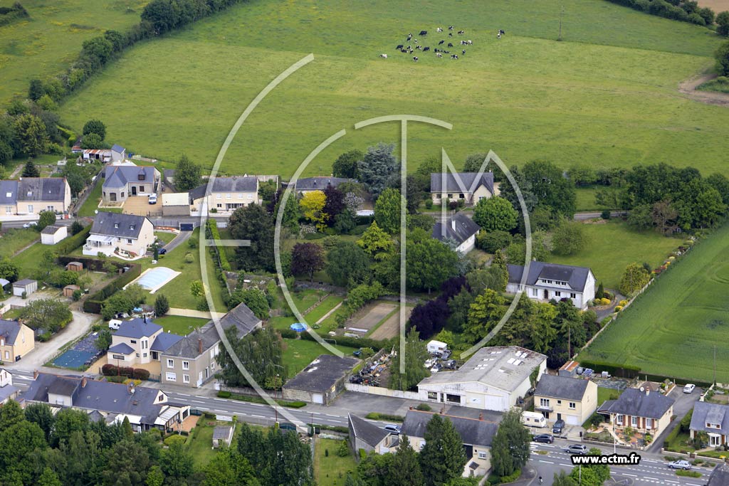 Photo arienne de Combre (Bel-Air)