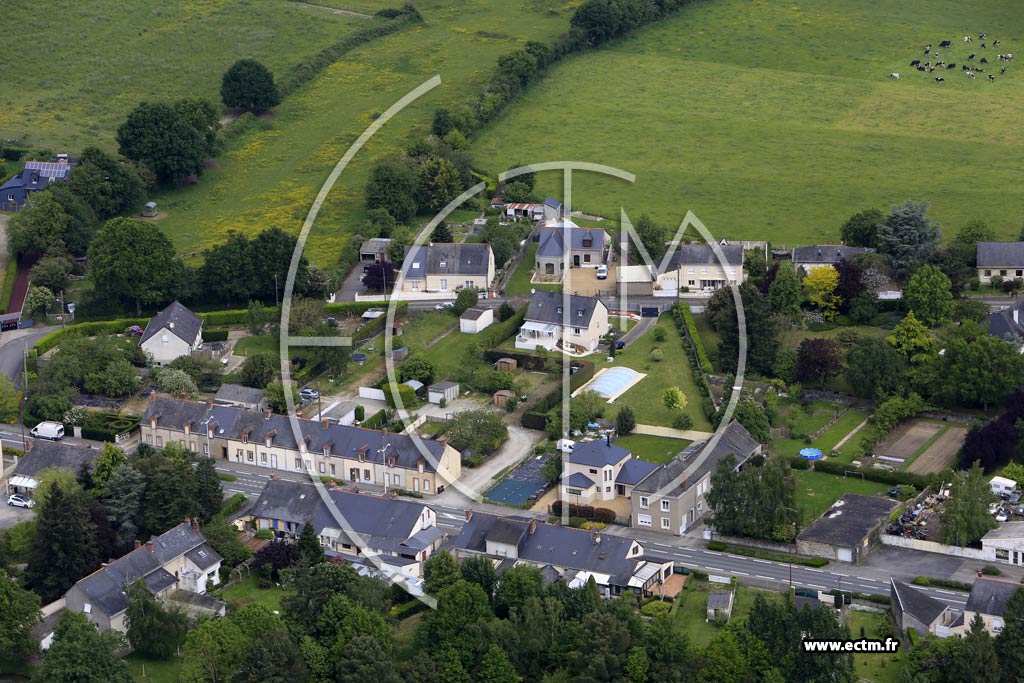Photo arienne de Combre (Bel-Air)