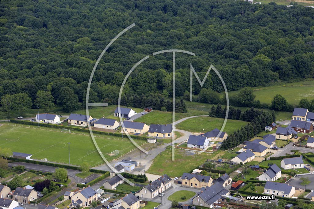 Photo arienne de Combre (Bel-Air)