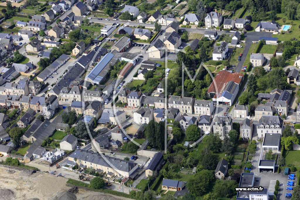 Photo arienne de Segr (Sud)