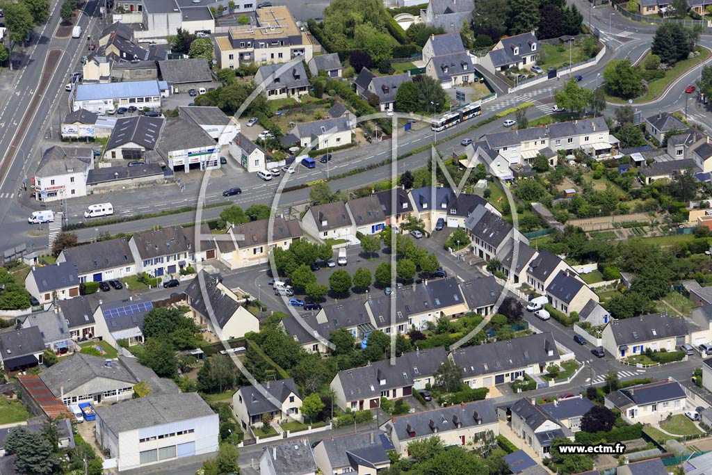 Photo arienne de Angers (Deux-Croix-Banchais)