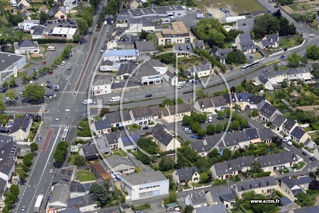 Photo arienne de Angers (Deux-Croix-Banchais)