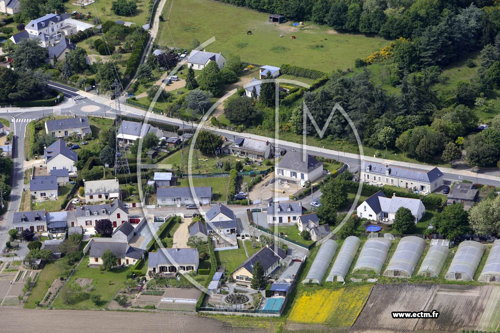 Photo arienne de couflant (la Guichaumerie)