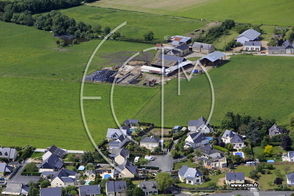 Photo arienne de couflant (le Moulin de la Plaine)