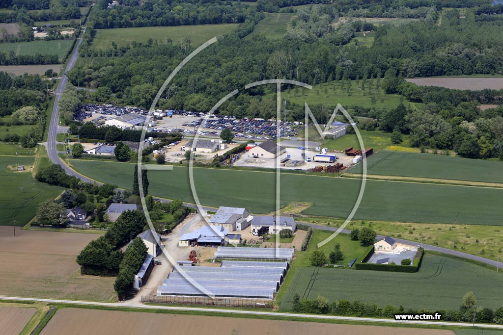 Photo arienne de La Bohalle (le Bout du Moulin)