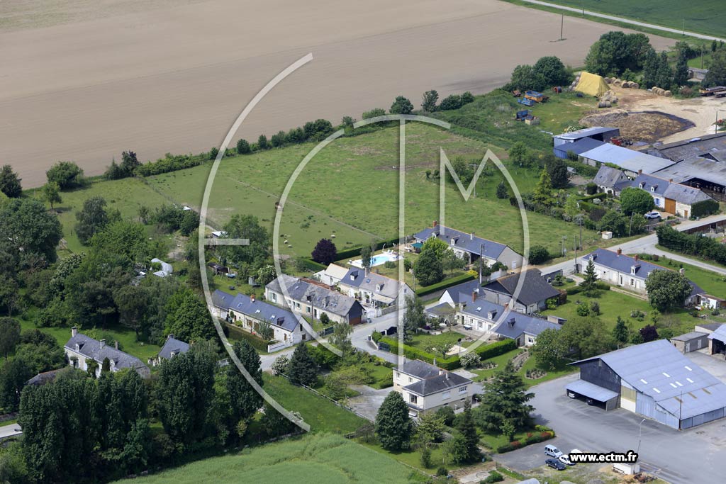 Photo arienne de La Bohalle (le Coureau)