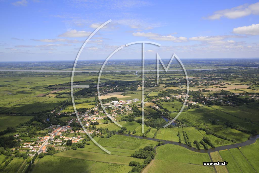Photo arienne de Rouans (Messan - la Raffinire)