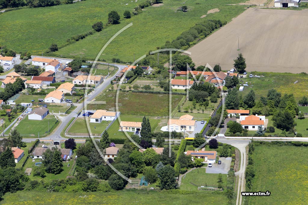Photo arienne de Frossay (le Grand Ptureau)