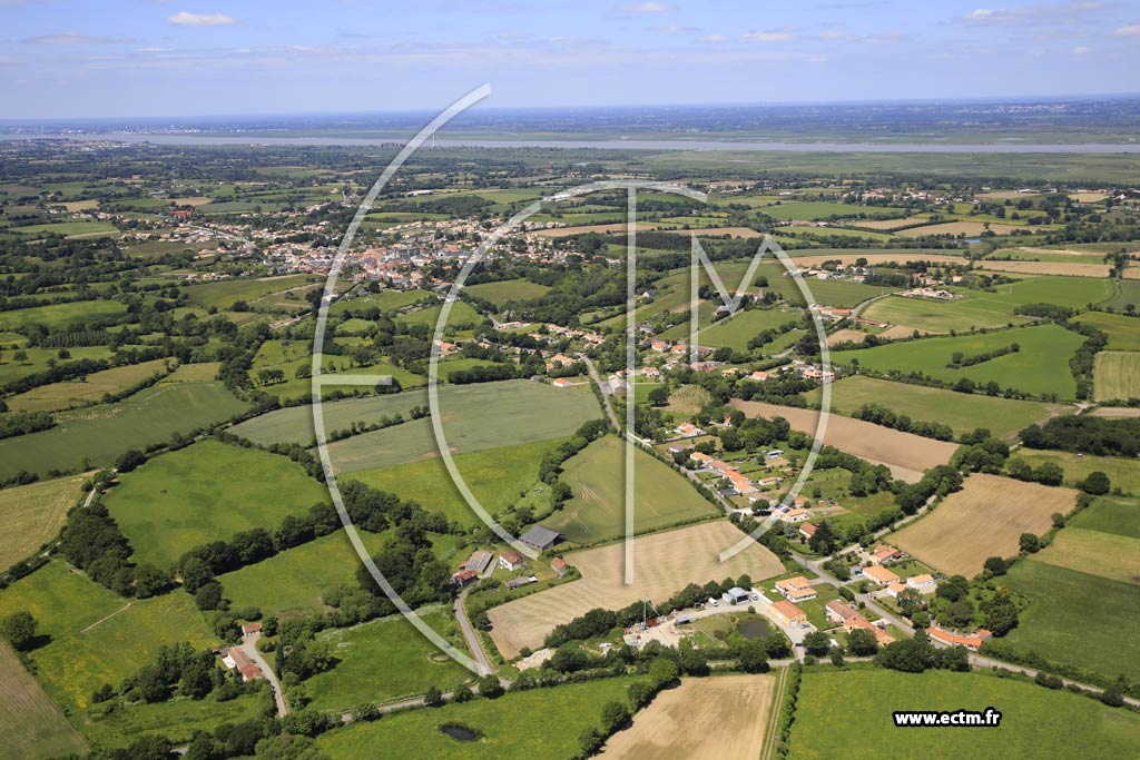 Photo arienne de Frossay (le Gros Buisson)