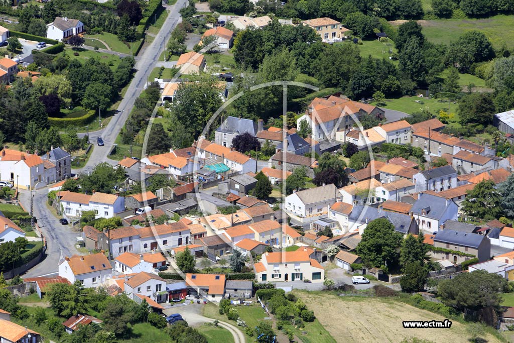Photo arienne de Frossay (le Migron)