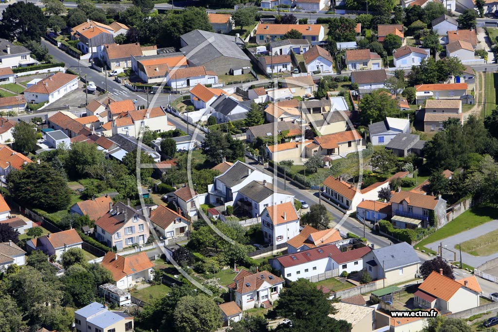 Photo arienne de La Plaine-sur-Mer (le Cormier)