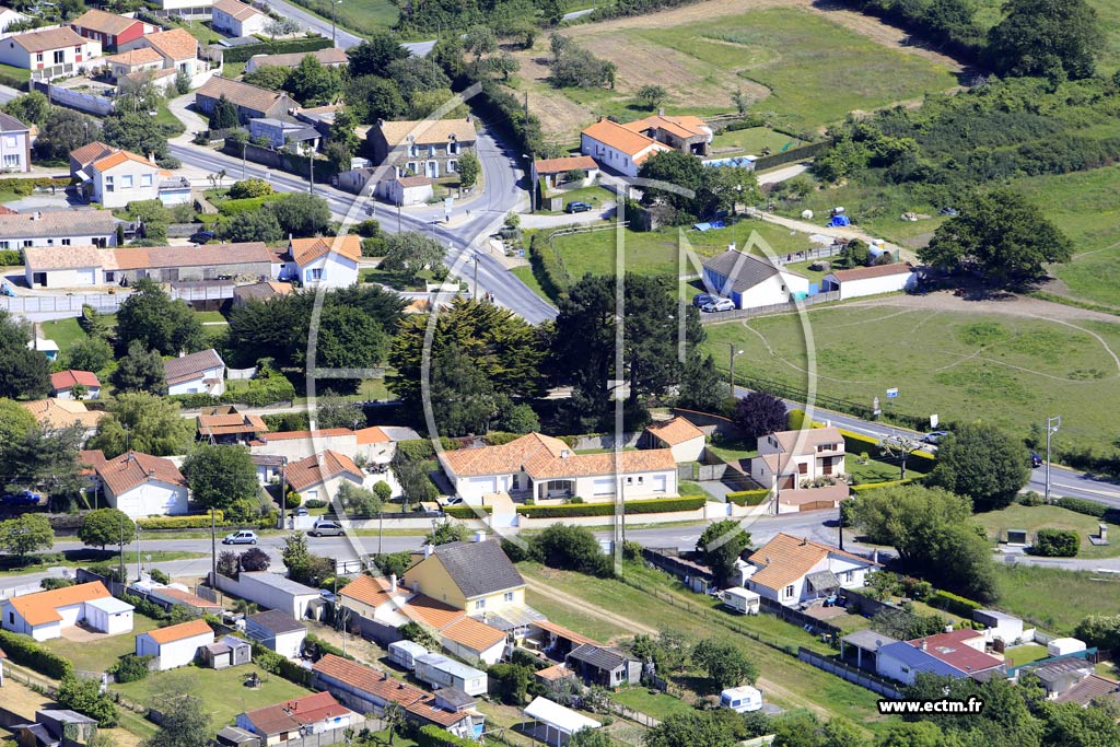 Photo arienne de La Plaine-sur-Mer (les Raillres)