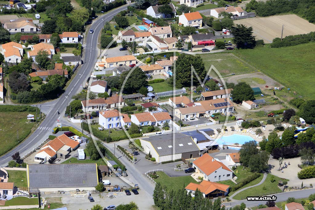 Photo arienne de La Plaine-sur-Mer (les Raillres)