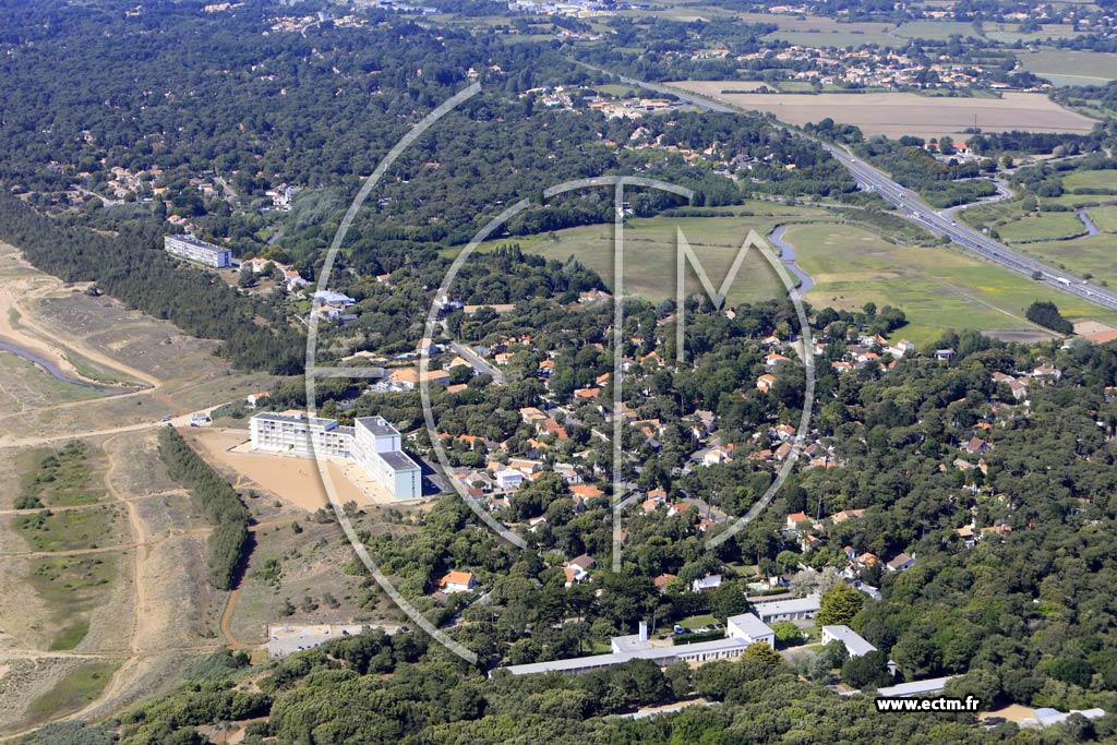 Photo arienne de Saint-Brevin-les-Pins (l'Ermitage)