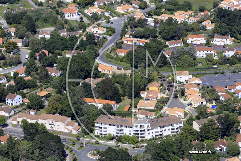 Photo arienne de Saint-Brevin-les-Pins (la Bridelais)