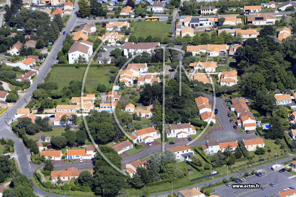 Photo arienne de Saint-Brevin-les-Pins (la Bridelais)
