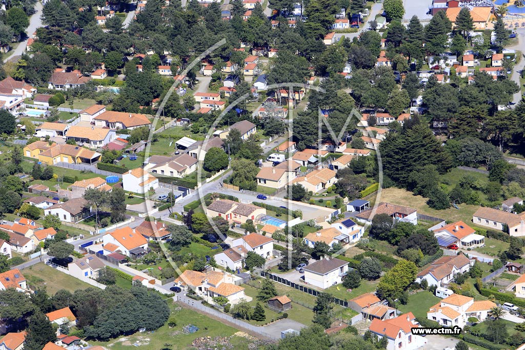 Photo arienne de Saint-Brevin-les-Pins (la Bridelais)